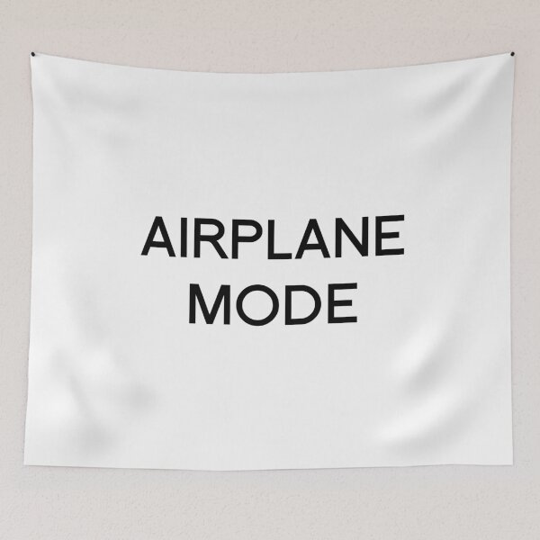 Item preview, AIRPLANE MODE designed and sold by Character Assassination.