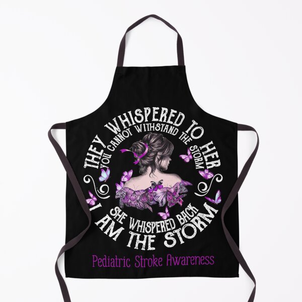 Item preview, Women Pediatric Stroke Warrior I Am The Storm designed and sold by Grooffos.