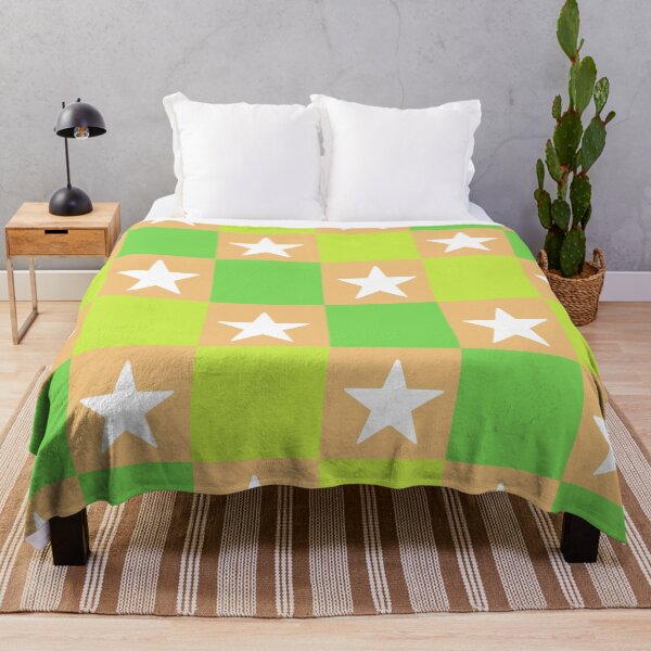 Item preview, White Stars on a Checkered Pattern designed and sold by designlee.