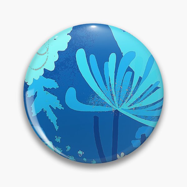 Item preview, Blue And Aqua Floral Abstract Modern Designs  designed and sold by DEC02.