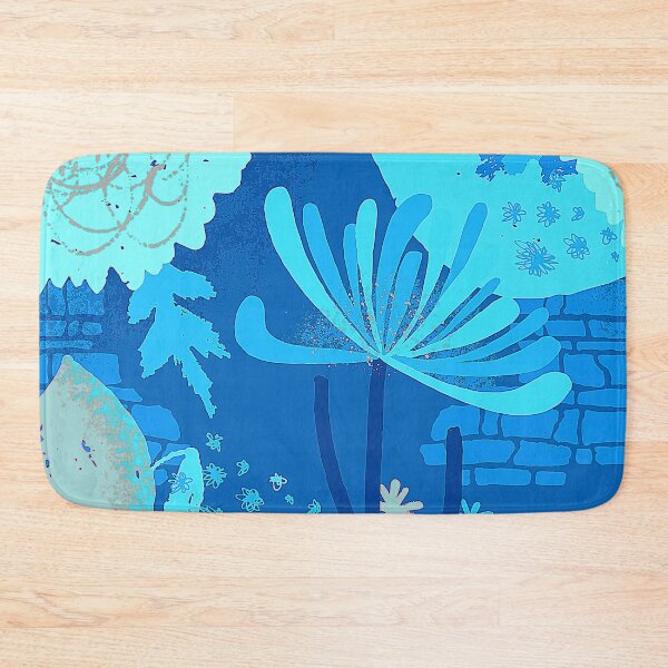 Item preview, Blue And Aqua Floral Abstract Modern Designs  designed and sold by DEC02.
