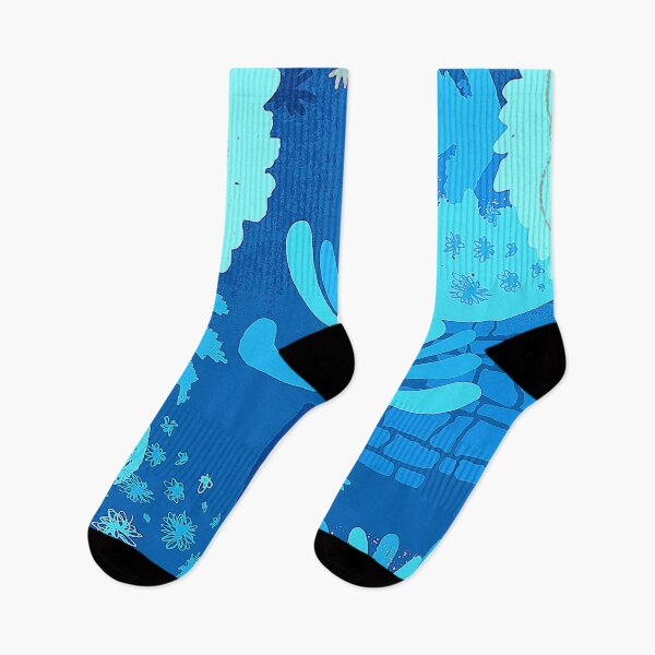 Item preview, Blue And Aqua Floral Abstract Modern Designs  designed and sold by DEC02.