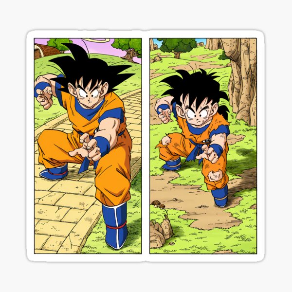 Goku and Gohan Manga Art Board Print for Sale by SenorFiredude