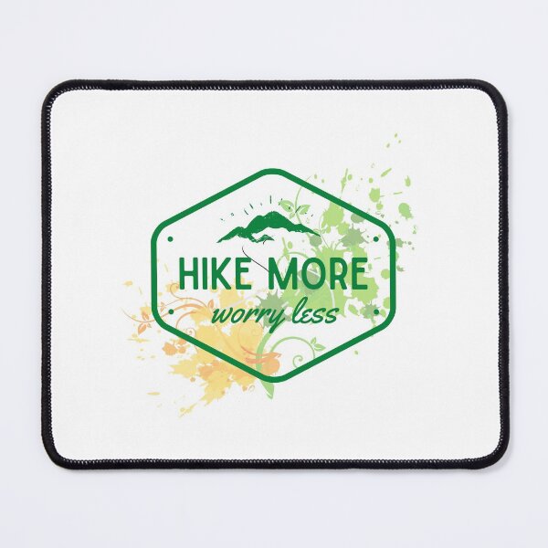 Item preview, HIKE MORE WORRY LESS designed and sold by Emceetina4.