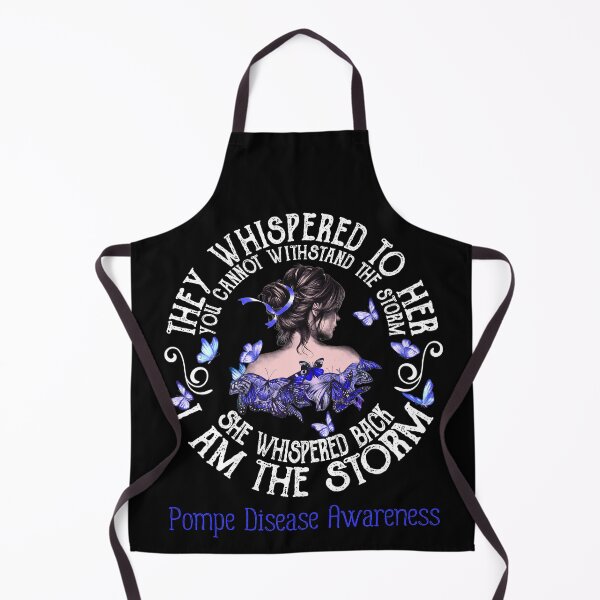 Artikelvorschau, Frauen Pompe Disease Warrior I Am The Storm entworfen und verkauft von Grooffos.
