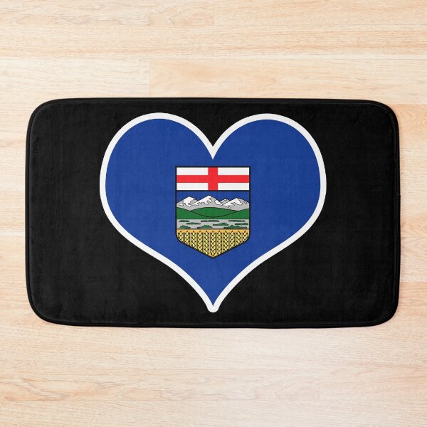 Item preview, Alberta Provincial Flag Heart designed and sold by PKHalford.