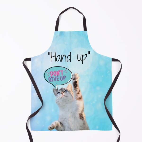 Item preview, Cat Hand up Quote designed and sold by BYNANA80.