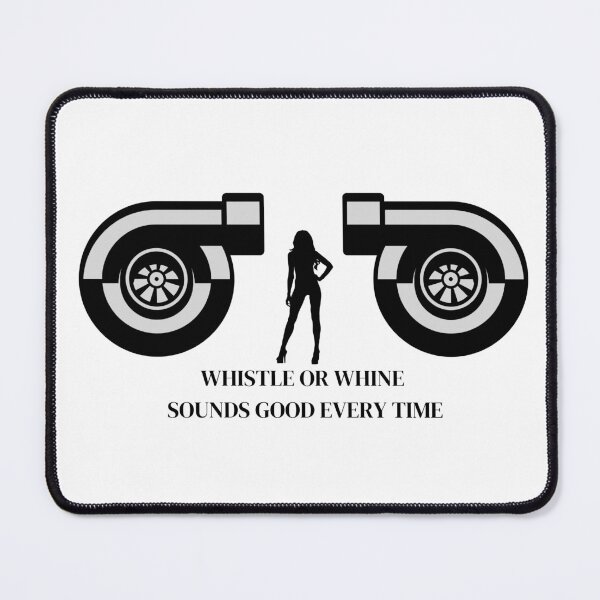 Item preview, Whistle or Whine Sounds Good Every Time Turbos Twin Turbo Spooling Silhouette Girl Boosted designed and sold by CarantinedChaos.
