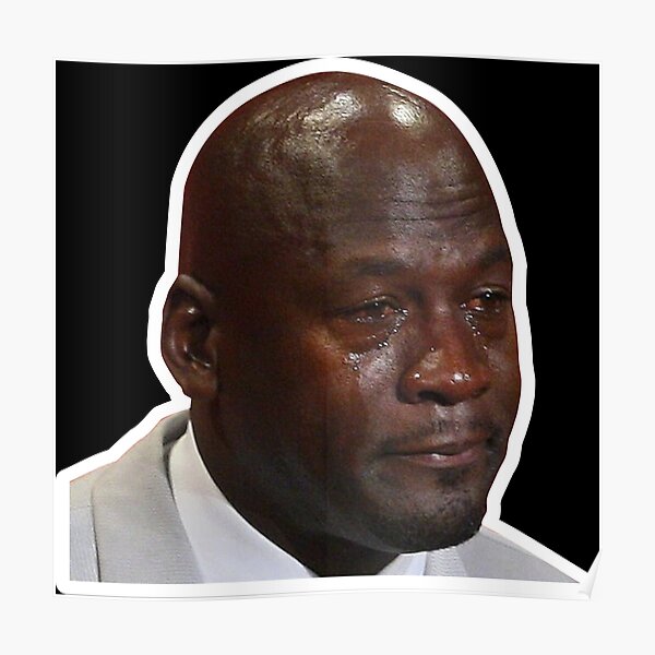 Crying Man Meme Poster By Los Memes Redbubble Crying Man Meme Poster By Los Memes Redbubble