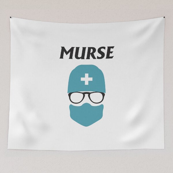 Item preview, Male nurse - Bsn - Health workers and medical professionals - Murse designed and sold by crazycollective.