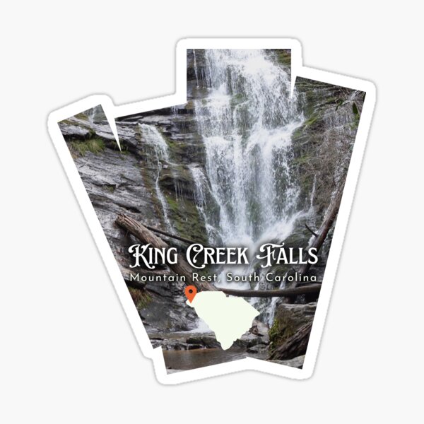 King Creek Falls Sticker