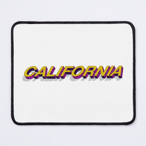 Item preview, California state 3D text design  designed and sold by HBWOLFARTS.
