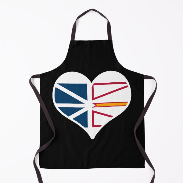 Item preview, Newfoundland and Labrador Provincial Flag Heart designed and sold by PKHalford.
