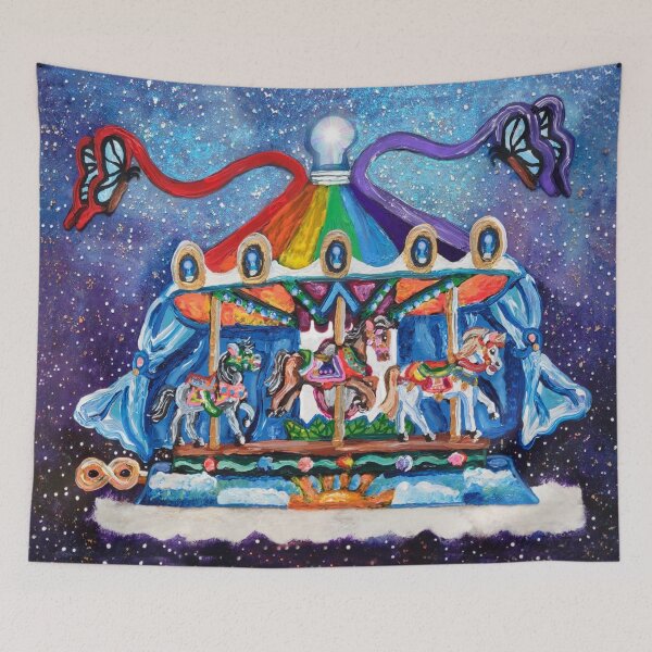 Item preview, Enchanted Butterfly Dream Carousel designed and sold by Deborah Camp.