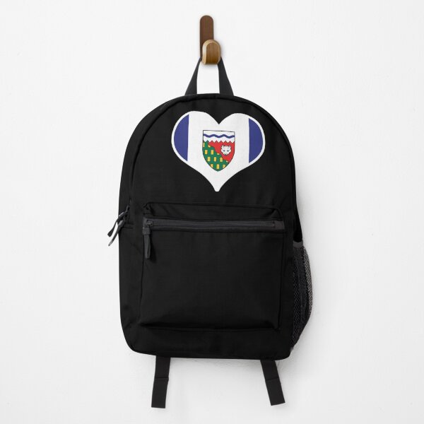 Item preview, Northwest Territories Flag Heart designed and sold by PKHalford.