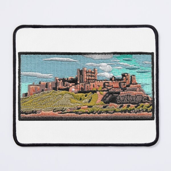 Item preview, embroidered castle on the hill patch designed and sold by Platform11west.