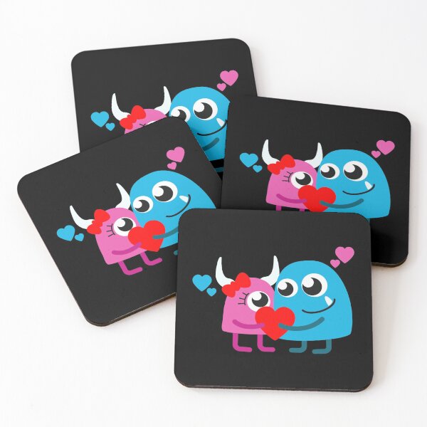 Item preview, Cute Love Monsters  designed and sold by UglyBoyDesign.