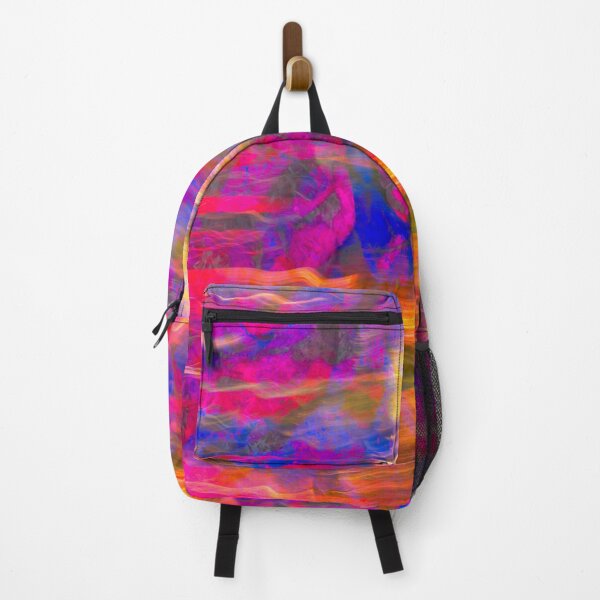 Item preview, Aliens Watching SCIFI Expressionist Abstract Art Decor with Neon And Magenta designed and sold by EdwardMonet.