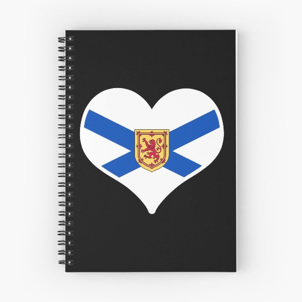 Item preview, Nova Scotia Provincial Flag Heart designed and sold by PKHalford.