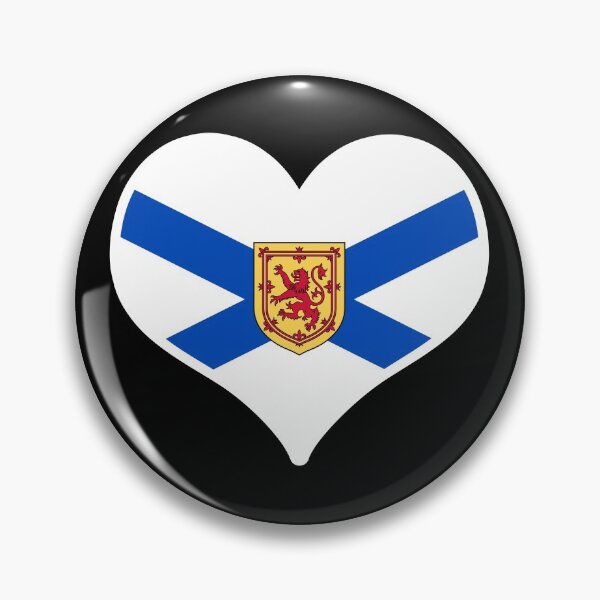 Item preview, Nova Scotia Provincial Flag Heart designed and sold by PKHalford.