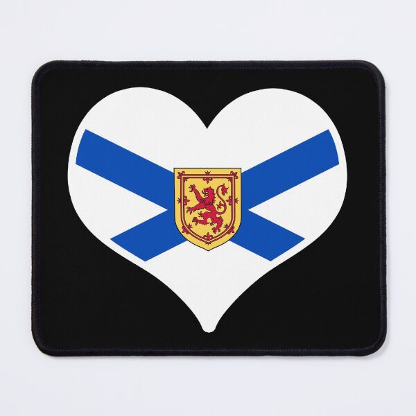 Item preview, Nova Scotia Provincial Flag Heart designed and sold by PKHalford.