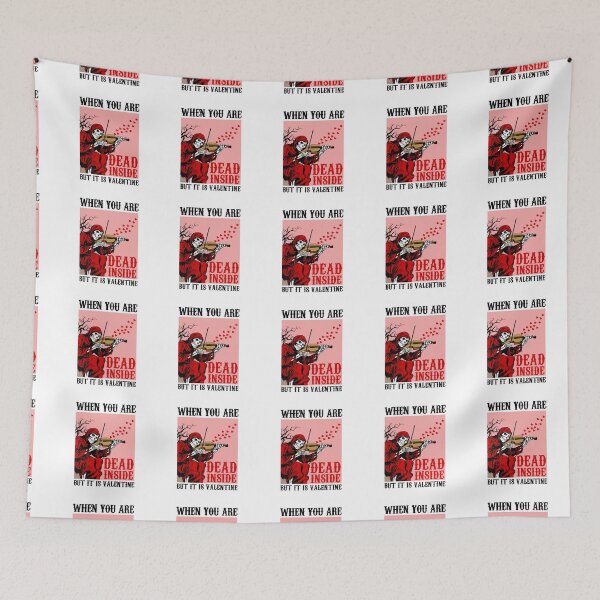 Item preview, Dead Inside But Valentine designed and sold by uranus1store.