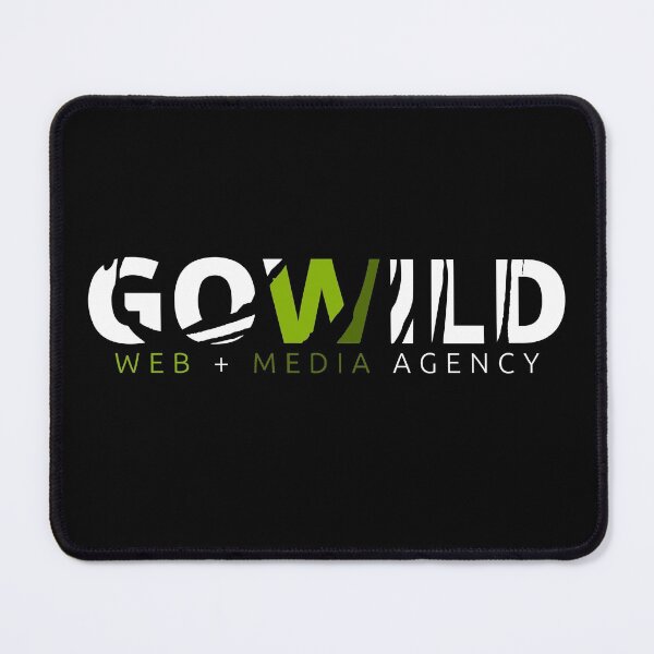 Item preview, GOWILD Web & Media Agency Logo designed and sold by GOWILDstyle.
