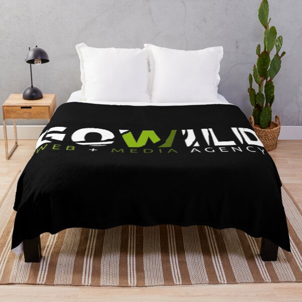 Item preview, GOWILD Web & Media Agency Logo designed and sold by GOWILDstyle.