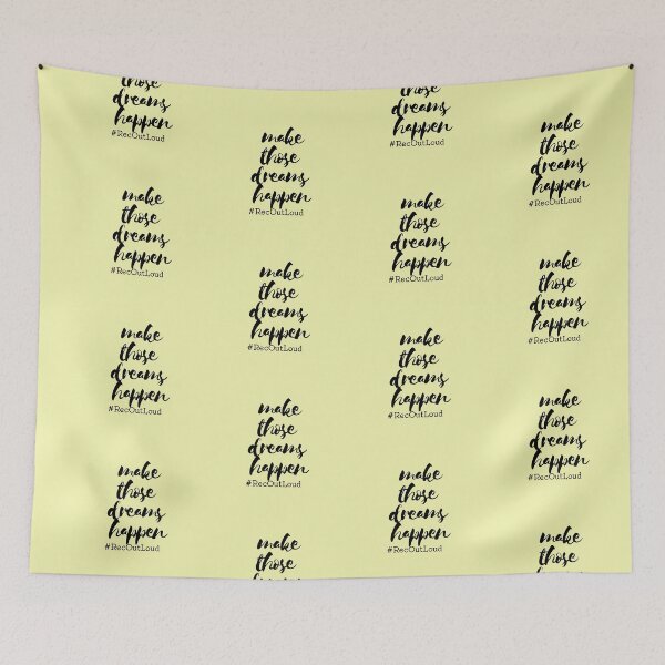 Item preview, Make Those Dreams Happen Quote #RecOutLoud | Recreational Therapy designed and sold by RecOutLoud.