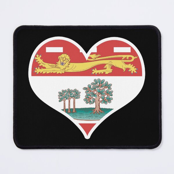 Item preview, Prince Edward Island Provincial Flag Heart designed and sold by PKHalford.