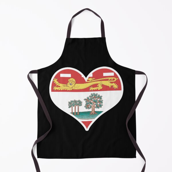 Item preview, Prince Edward Island Provincial Flag Heart designed and sold by PKHalford.