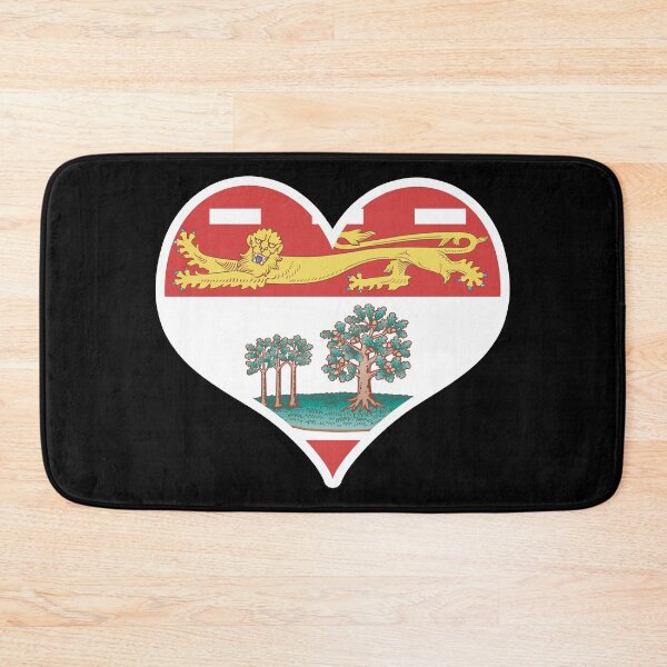 Item preview, Prince Edward Island Provincial Flag Heart designed and sold by PKHalford.