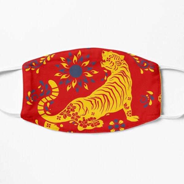 Chinese New Year year of the tiger Flat Mask