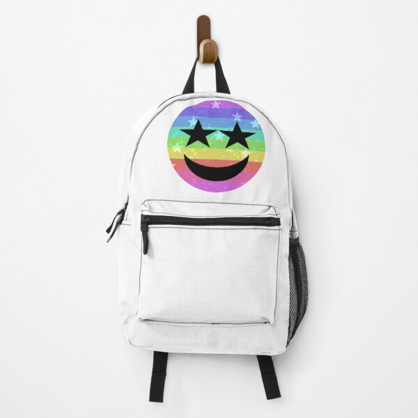 Item preview, Starry-eyed Rainbow Smiley designed and sold by LanDiMonk.