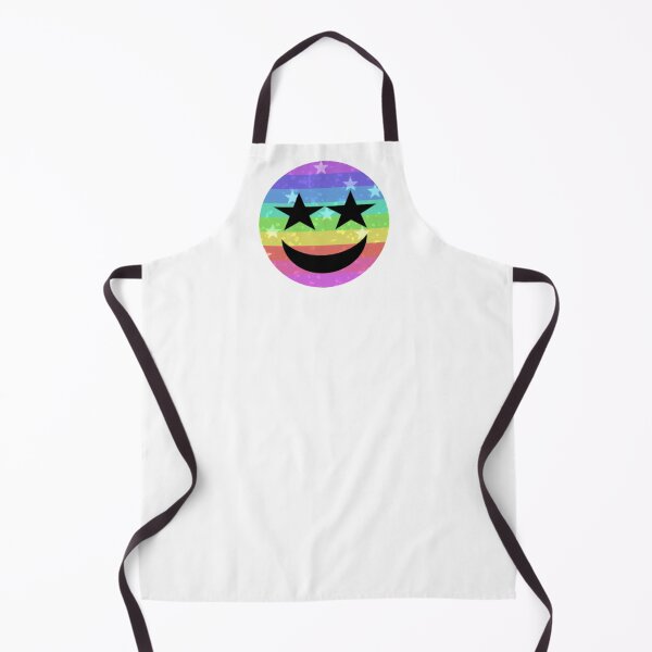 Item preview, Starry-eyed Rainbow Smiley designed and sold by LanDiMonk.