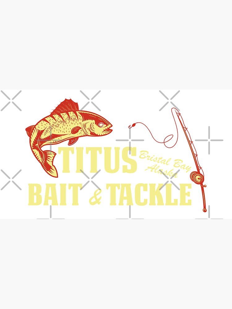 "titus bait and tackle" Cap for Sale by alidesigner2 Redbubble