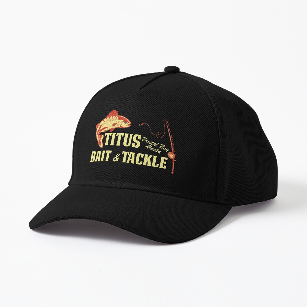 "titus bait and tackle" Cap for Sale by alidesigner2 Redbubble