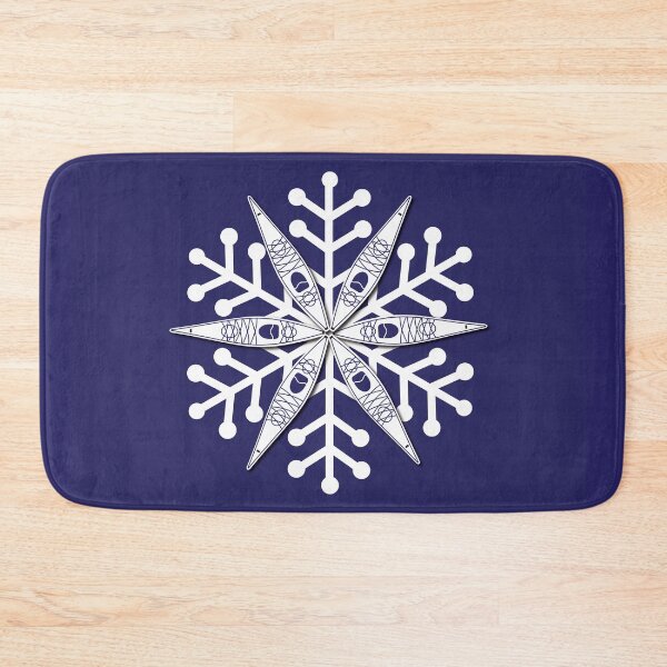 Item preview, Kayak Snowflake designed and sold by Carswell King Design.