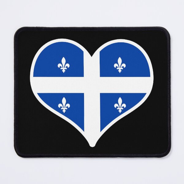 Item preview, Quebec Provincial Flag Heart designed and sold by PKHalford.
