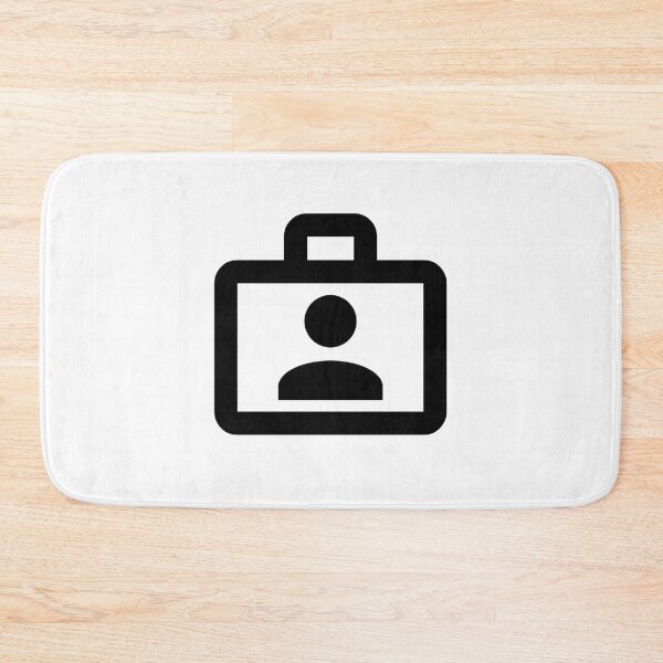 Item preview, MDI briefcase-account-outline designed and sold by GnarlyFurtardo.