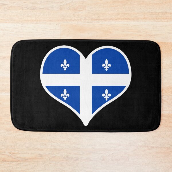 Item preview, Quebec Provincial Flag Heart designed and sold by PKHalford.