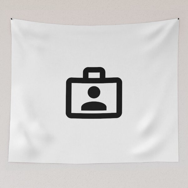 Item preview, MDI briefcase-account-outline designed and sold by GnarlyFurtardo.