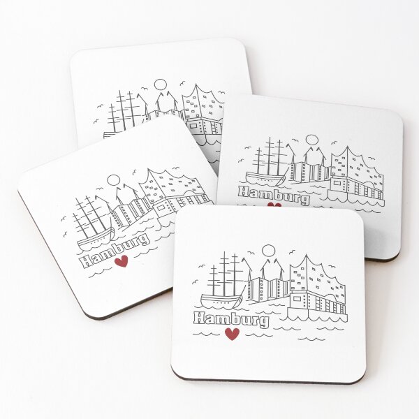 Item preview, Hamburg love designed and sold by ElenaSteinbach.