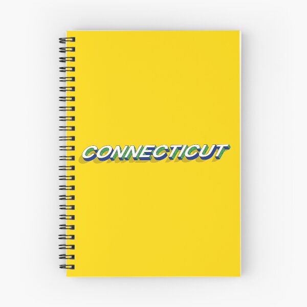 Item preview, Connecticut state 3D text design  designed and sold by HBWOLFARTS.