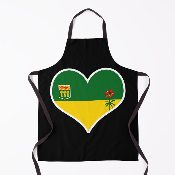 Item preview, Saskatchewan Provincial Flag Heart designed and sold by PKHalford.