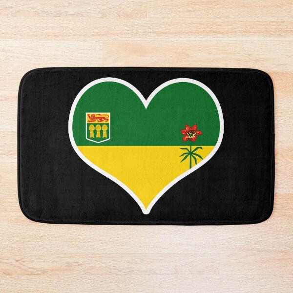 Item preview, Saskatchewan Provincial Flag Heart designed and sold by PKHalford.