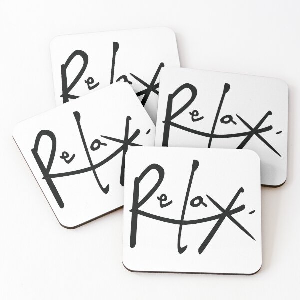 Item preview, just relax (typography design) designed and sold by MagioDesign.