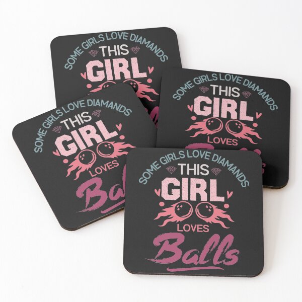Item preview, Funny Valentine’s Quote Some girls love diamonds this girl loves balls Valentine’s Day teacher designed and sold by Theparticular.