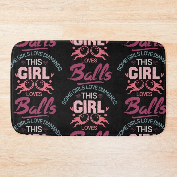 Item preview, Funny Valentine’s Quote Some girls love diamonds this girl loves balls Valentine’s Day teacher designed and sold by Theparticular.