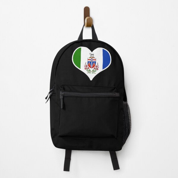 Item preview, Yukon Territory Flag Heart designed and sold by PKHalford.